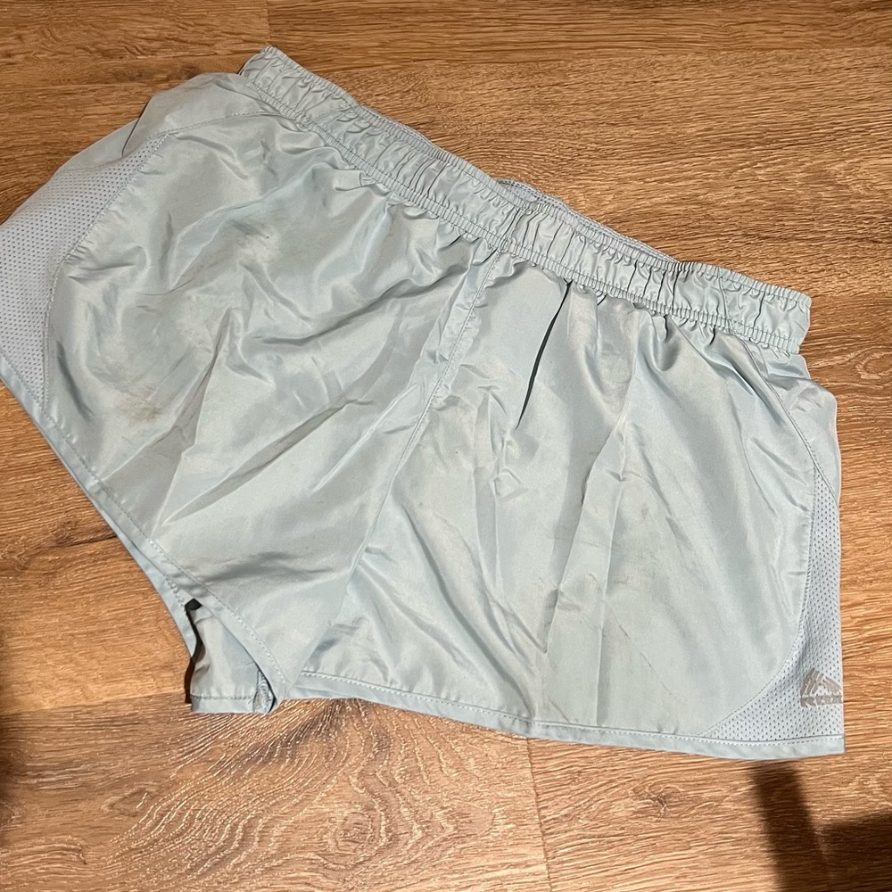 RBX Light Blue-Gray Women’s Athletic Running Shorts